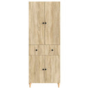 vidaXL Szekrény szett 2 pcs 66 x 34,5 x 90 cm Szerelt Fa