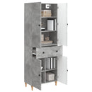 vidaXL Szekrény szett 2 pcs 66 x 34,5 x 90 cm Szerelt Fa