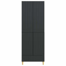 vidaXL Szekrény szett 2 pcs 66 x 34,5 x 95 cm Szerelt Fa