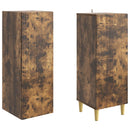vidaXL Szekrény szett 2 pcs 33 x 34,5 x 90 cm Szerelt Fa