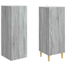 vidaXL Szekrény szett 2 pcs 33 x 34,5 x 90 cm Szerelt Fa