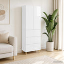vidaXL Szekrény szett 2 pcs 66 x 34,5 x 90 cm Szerelt Fa