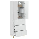 vidaXL Szekrény szett 2 pcs 66 x 34,5 x 90 cm Szerelt Fa