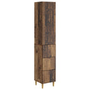 vidaXL Szekrény szett 2 pcs 33 x 34,5 x 90 cm Szerelt Fa