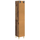 vidaXL Szekrény szett 2 pcs 33 x 34,5 x 90 cm Szerelt Fa
