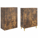 vidaXL Szekrény szett 2 pcs 66 x 34,5 x 90 cm Szerelt Fa