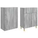 vidaXL Szekrény szett 2 pcs 66 x 34,5 x 90 cm Szerelt Fa
