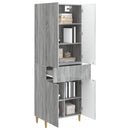 vidaXL Szekrény szett 2 pcs 66 x 34,5 x 90 cm Szerelt Fa
