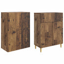 vidaXL Szekrény szett 2 pcs 66 x 34,5 x 90 cm Szerelt Fa