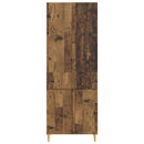 vidaXL Szekrény szett 2 pcs 66 x 34,5 x 90 cm Szerelt Fa