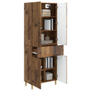 vidaXL Szekrény szett 2 pcs 66 x 34,5 x 90 cm Szerelt Fa