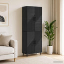 vidaXL Szekrény szett 2 pcs 66 x 34,5 x 89,5 cm Szerelt Fa