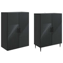 vidaXL Szekrény szett 2 pcs 66 x 34,5 x 89,5 cm Szerelt Fa