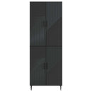 vidaXL Szekrény szett 2 pcs 66 x 34,5 x 89,5 cm Szerelt Fa