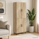 vidaXL Szekrény szett 2 pcs 66 x 34,5 x 89,5 cm Szerelt Fa