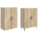 vidaXL Szekrény szett 2 pcs 66 x 34,5 x 89,5 cm Szerelt Fa