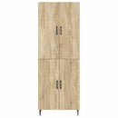 vidaXL Szekrény szett 2 pcs 66 x 34,5 x 89,5 cm Szerelt Fa