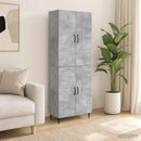 vidaXL Szekrény szett 2 pcs 66 x 34,5 x 89,5 cm Szerelt Fa