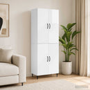 vidaXL Szekrény szett 2 pcs 66 x 34,5 x 89,5 cm Szerelt Fa