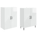 vidaXL Szekrény szett 2 pcs 66 x 34,5 x 89,5 cm Szerelt Fa