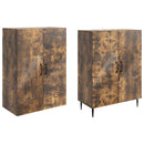 vidaXL Szekrény szett 2 pcs 66 x 34,5 x 89,5 cm Szerelt Fa