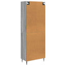 vidaXL Szekrény szett 2 pcs Szürke Sonoma 66 x 34,5 x 89,5 cm