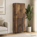 vidaXL Szekrény szett 2 pcs 66 x 34,5 x 89,5 cm Szerelt Fa