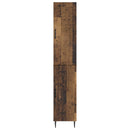 vidaXL Szekrény szett 2 pcs Antik Fa 33 x 34,5 x 89,5 cm Szerelt Fa