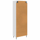 vidaXL Szekrény szett 2 pcs Magasfényű Fehér 66 x 34,5 x 90 cm