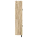 vidaXL Szekrény szett 2 pcs Sonoma Tölgy 66 x 34,5 x 89,5 cm