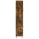 vidaXL Szekrény szett 2 pcs Füstös Tölgy 66 x 34,5 x 89,5 cm