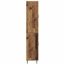 vidaXL Szekrény szett 2 pcs Antik Fa 66 x 34,5 x 89,5 cm Szerelt Fa