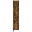 vidaXL Szekrény szett 2 pcs Füstös Tölgy 66 x 34,5 x 89,5 cm