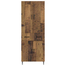 vidaXL Szekrény szett 2 pcs Antik Fa 66 x 34,5 x 89,5 cm Szerelt Fa