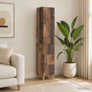 vidaXL Szekrény szett 2 pcs Antik Fa 33 x 34,5 x 90 cm Szerelt Fa