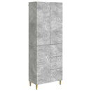 vidaXL 2 pcs Betonszürke