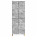 vidaXL 2 pcs Betonszürke