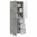 vidaXL 2 pcs Betonszürke