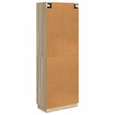 vidaXL Szekrény szett 2 pcs Sonoma Tölgy 66 x 34,5 x 87 cm Szerelt Fa
