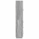 vidaXL Szekrény szett 2 pcs Szürke Sonoma 66 x 34,5 x 87 cm Szerelt Fa