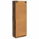 vidaXL Szekrény szett 2 pcs Antik Fa 66 x 34,5 x 87 cm Szerelt Fa