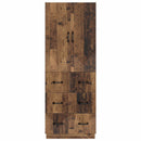 vidaXL Szekrény szett 2 pcs Antik Fa 66 x 34,5 x 87 cm Szerelt Fa