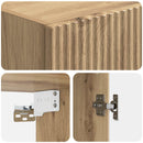 vidaXL Szekrény szett 2 pcs Kézműves Tölgy 33 x 34,5 x 87 cm
