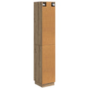 vidaXL Szekrény szett 2 pcs Kézműves Tölgy 33 x 34,5 x 87 cm
