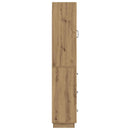 vidaXL Szekrény szett 2 pcs Kézműves Tölgy 33 x 34,5 x 87 cm