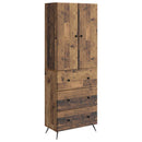 vidaXL Szekrény szett 2 pcs Antik Fa 66 x 34,5 x 90 cm Szerelt Fa