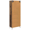 vidaXL Szekrény szett 2 pcs Antik Fa 66 x 34,5 x 90 cm Szerelt Fa