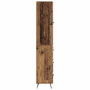 vidaXL Szekrény szett 2 pcs Antik Fa 66 x 34,5 x 90 cm Szerelt Fa