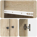 vidaXL Szekrény szett 2 pcs Sonoma Tölgy 34,5 x 34,5 x 90 cm