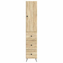 vidaXL Szekrény szett 2 pcs Sonoma Tölgy 34,5 x 34,5 x 90 cm